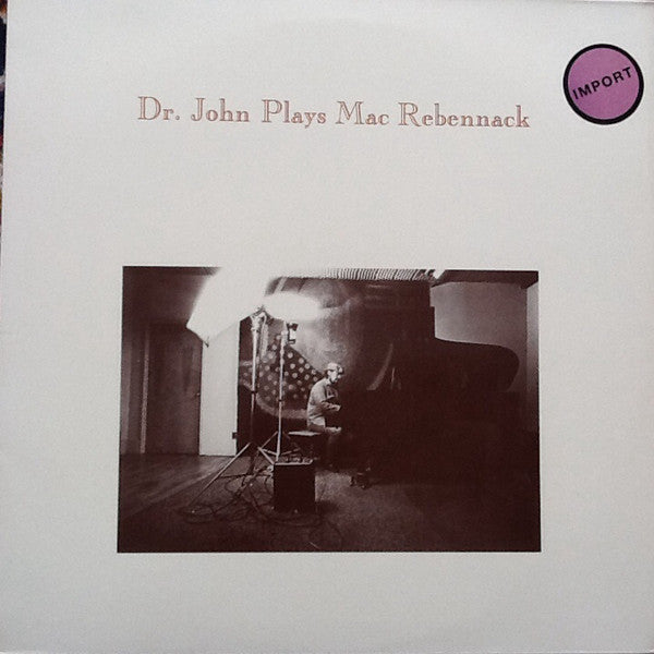 Dr. John : Dr. John Plays Mac Rebennack (LP, Album)