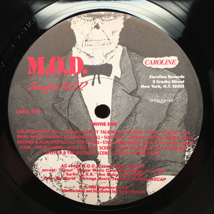 M.O.D.* : Surfin' M.O.D. (LP, Album)