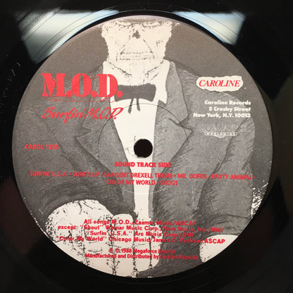 M.O.D.* : Surfin' M.O.D. (LP, Album)