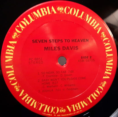 Miles Davis : Seven Steps To Heaven (LP, Album, RE, Car)
