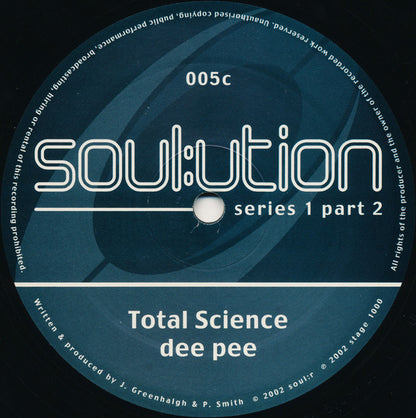 Various : Soul:ution Series 1 Part 2 (2x12")