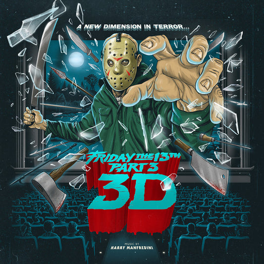 Harry Manfredini : Friday The 13th Part 3 3D (2xLP, Album, Dlx, Whi)