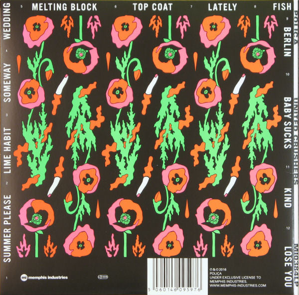 Poliça : United Crushers (LP, Album, Ltd, Ros)