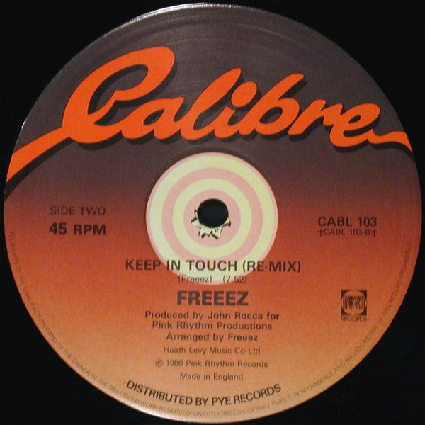 Freeez : Keep In Touch (12")