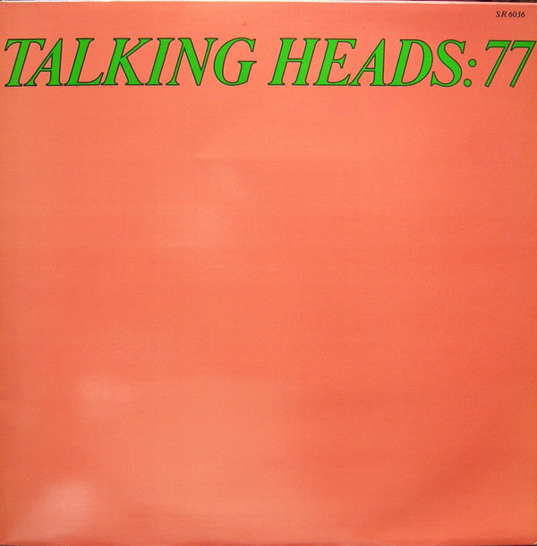 Talking Heads : Talking Heads: 77 (LP, Album, RP)