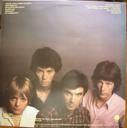 Talking Heads : Talking Heads: 77 (LP, Album, RP)