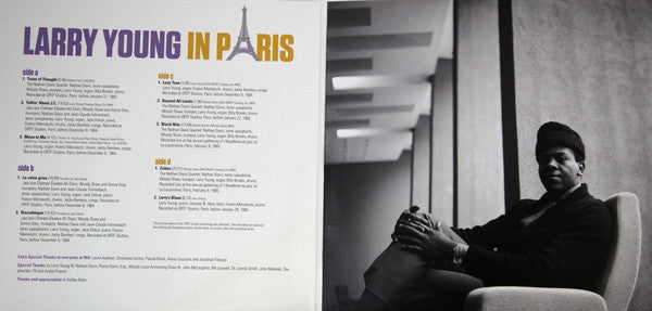 Larry Young : Larry Young In Paris: The ORTF Recordings (2xLP, Comp, Ltd, Num, 180)