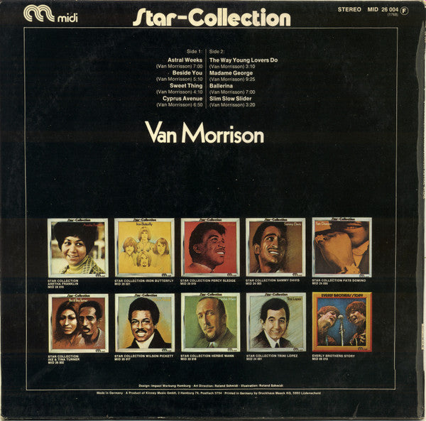 Van Morrison : Astral Weeks (LP, Album, RE)