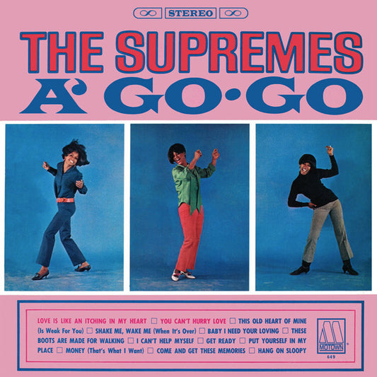 The Supremes : A' Go-Go (LP, Album, Ind)