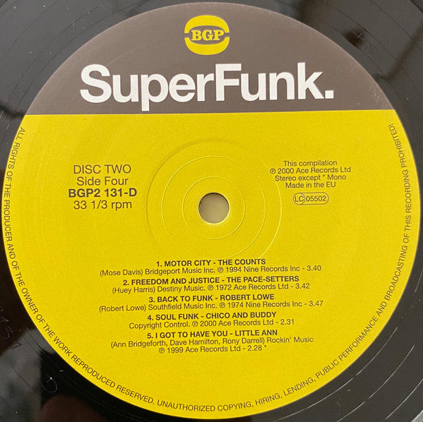 Various : SuperFunk (2xLP, Comp)