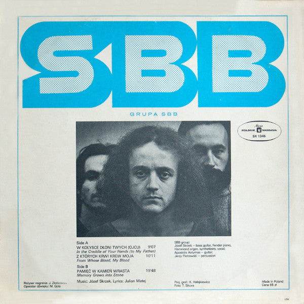 SBB : SBB (3) Pamięć (LP, Album, Red)