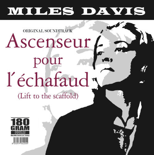 Miles Davis : Ascenseur Pour L'Échafaud (Lift To The Scaffold) (LP, Album, RE)