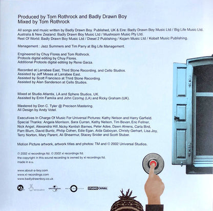 Badly Drawn Boy : About A Boy (LP, Album, 180)