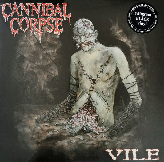 Cannibal Corpse : Vile (LP, Album, RE, RP, 180)