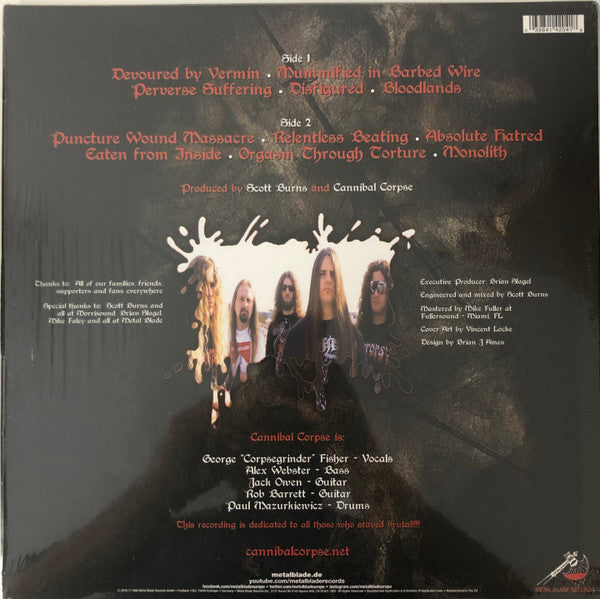 Cannibal Corpse : Vile (LP, Album, RE, RP, 180)