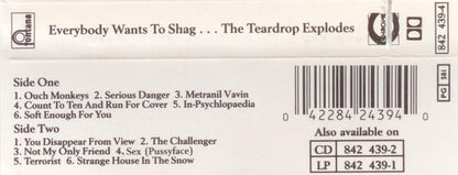 The Teardrop Explodes : Everybody Wants To Shag...The Teardrop Explodes (Cass, Album, CrO)