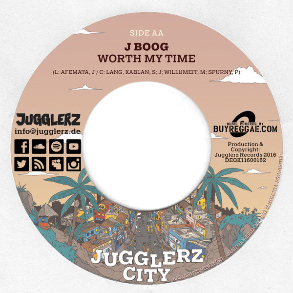 I-Octane / J Boog (2) : Everywhere / Worth My Time (7")