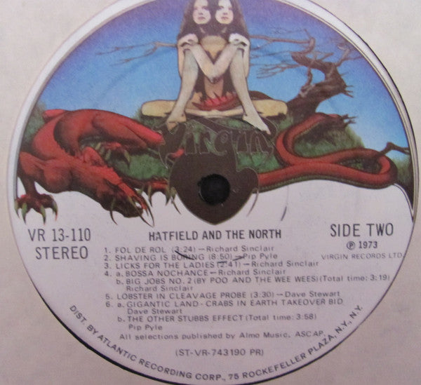 Hatfield And The North : Hatfield And The North (LP, Album, PR )