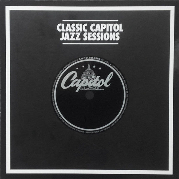Various : Classic Capitol Jazz Sessions (12xCD, Comp + Box, Mono, Ltd, Num)