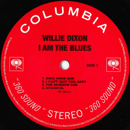 Willie Dixon : I Am The Blues (LP, Album, RE, 180)