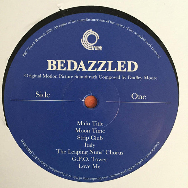 Dudley Moore Trio : Bedazzled LP, Album, RE + 7