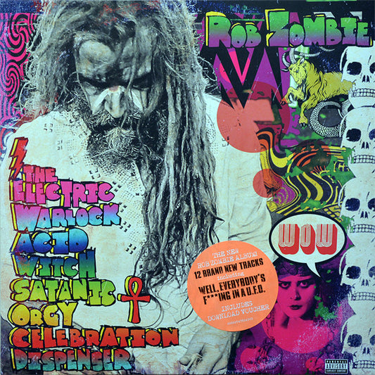 Rob Zombie : The Electric Warlock Acid Witch Satanic Orgy Celebration Dispenser (LP, Album)