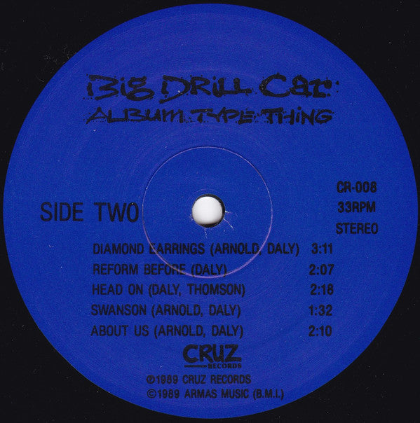 Big Drill Car : Album Type Thing (LP, Album)