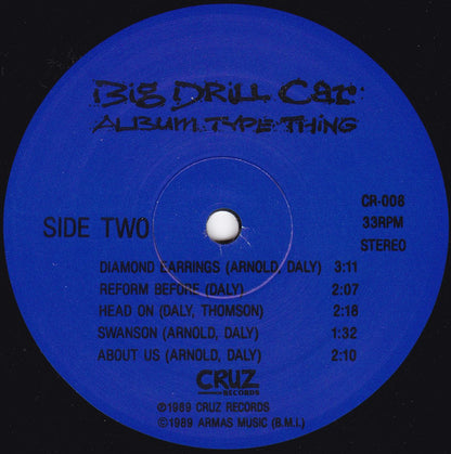 Big Drill Car : Album Type Thing (LP, Album)