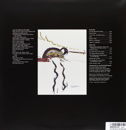 Captain Beefheart & The Magic Band : Lick My Decals Off, Baby (LP, Album, RE)