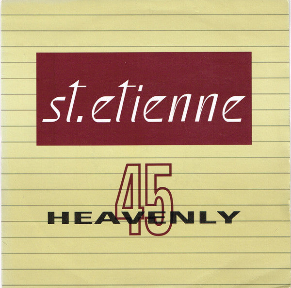 St. Etienne* : Only Love Can Break Your Heart / Filthy (7", Single)