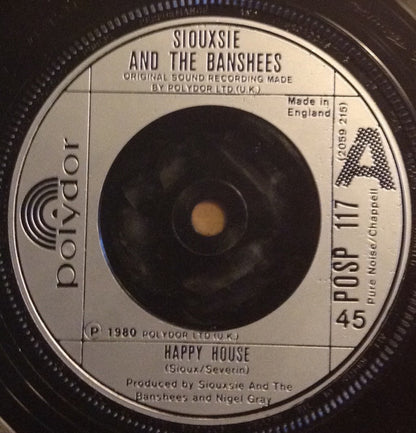 Siouxsie & The Banshees : Happy House (7", Single)