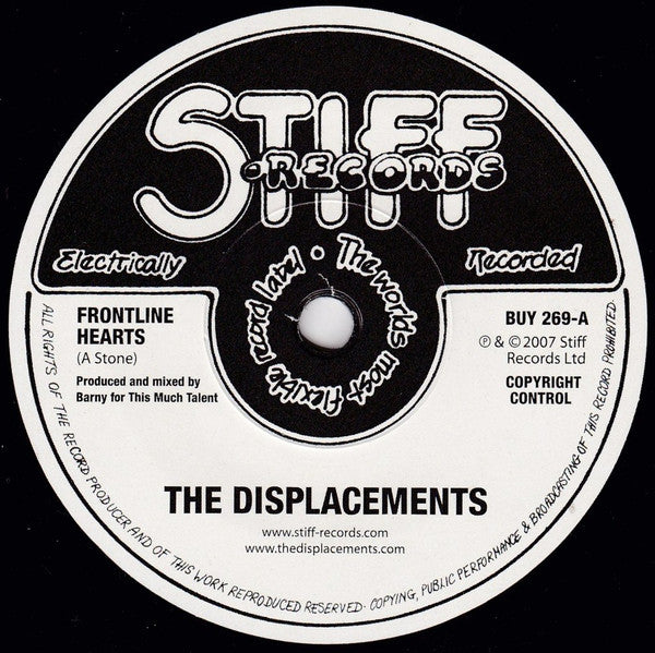 The Displacements : Frontline Hearts (7", Single, Ltd)