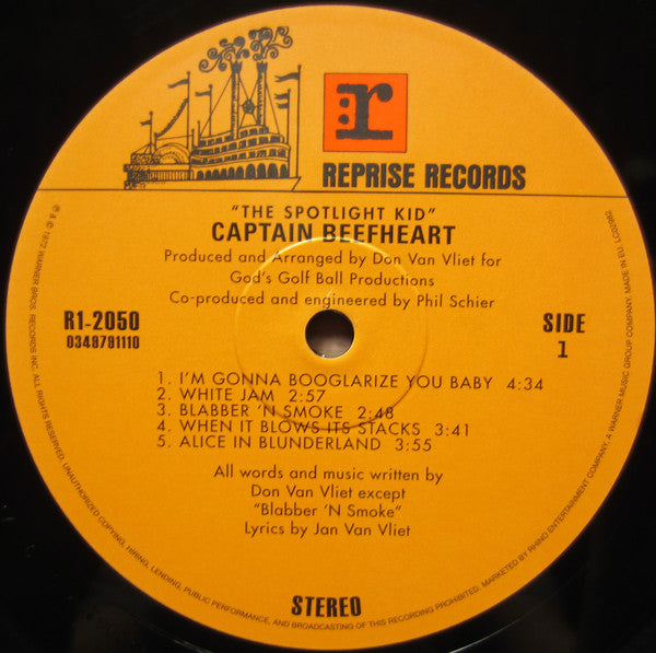 Captain Beefheart : The Spotlight Kid (LP, Album, RE, 180)