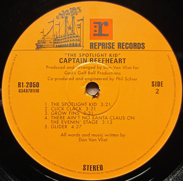 Captain Beefheart : The Spotlight Kid (LP, Album, RE, 180)