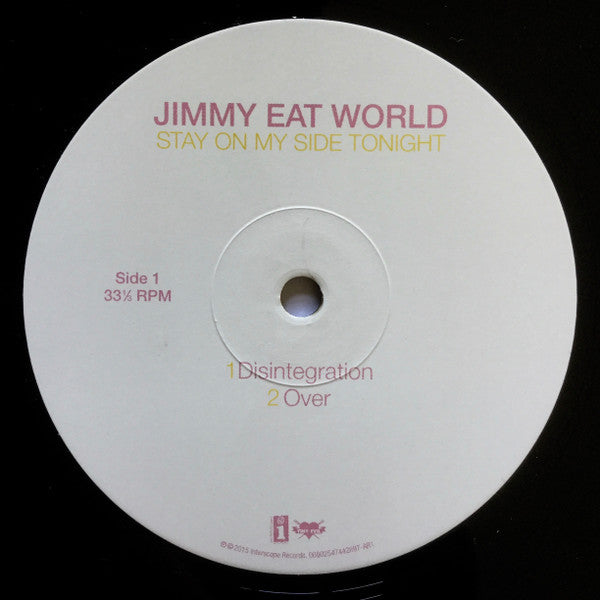 Jimmy Eat World : Stay On My Side Tonight (12", EP, RE)