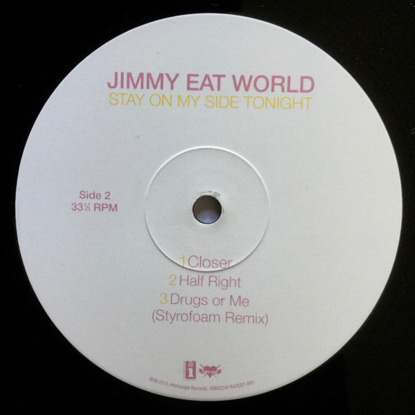 Jimmy Eat World : Stay On My Side Tonight (12", EP, RE)