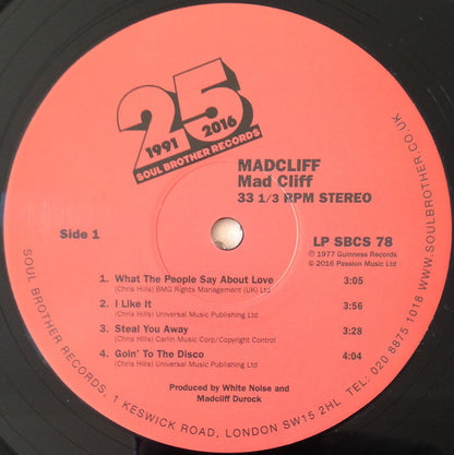 Madcliff : Mad Cliff (LP, Ltd, RE)
