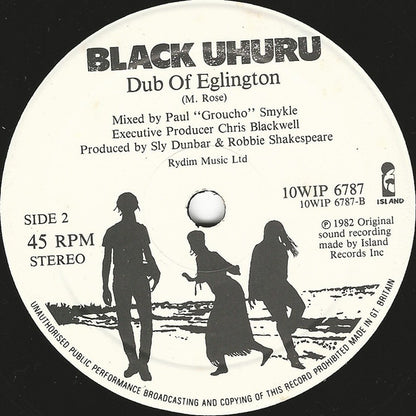 Black Uhuru : Darkness (10")