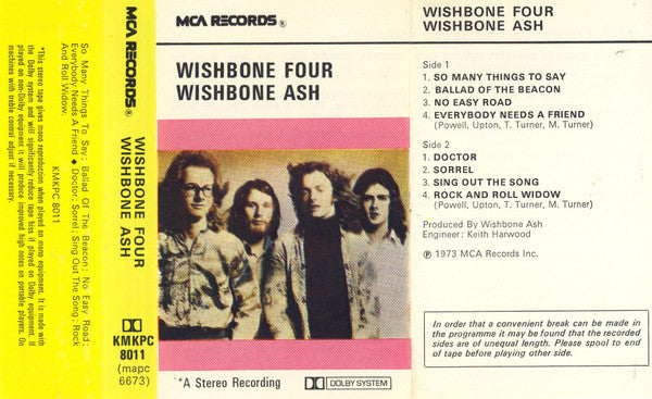 Wishbone Ash : Wishbone Four (Cass, Album)