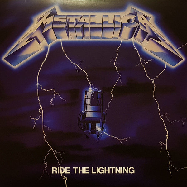 Metallica : Ride The Lightning LP, Album, RE, RM (NM or M- / VG+)