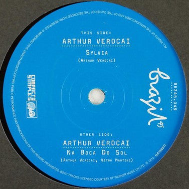 Arthur Verocai : Sylvia / Na Boca Do Sol (7")