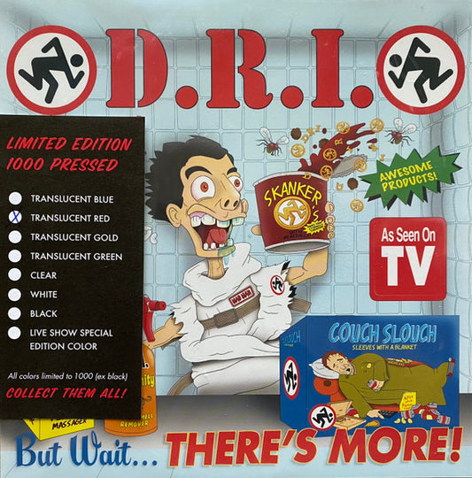 Dirty Rotten Imbeciles : But Wait, There's More! (7", EP, Red)