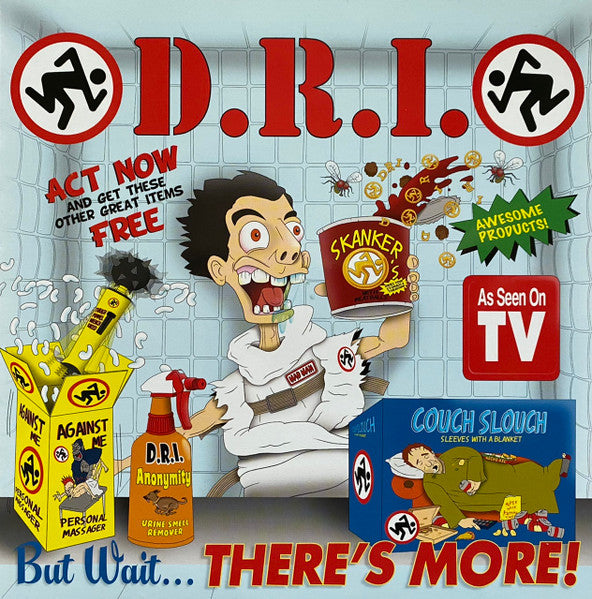 Dirty Rotten Imbeciles : But Wait, There's More! (7", EP, Red)