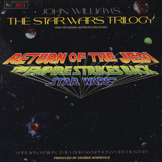 John Williams (4), Varujan Kojian, The Utah Symphony Orchestra* : The Star Wars Trilogy (LP, Album, RE)