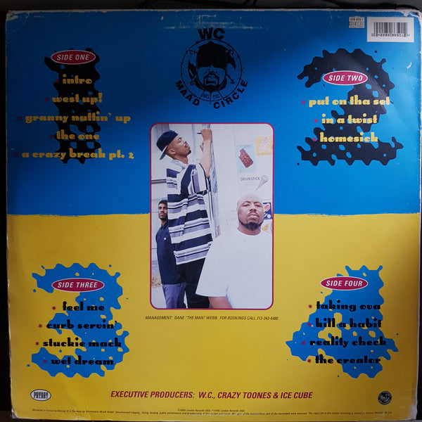 WC And The Maad Circle : Curb Servin' (2xLP, Album)