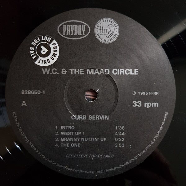WC And The Maad Circle : Curb Servin' (2xLP, Album)