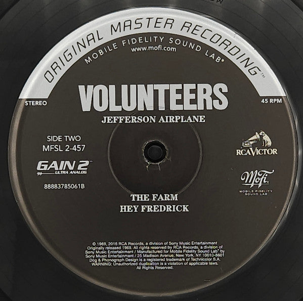 Jefferson Airplane : Volunteers (2x12", Album, Ltd, Num, RE, RM, S/Edition, Gat)