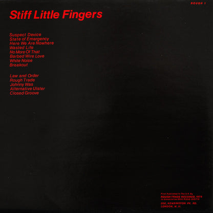 Stiff Little Fingers : Inflammable Material (LP, Album, WEA)