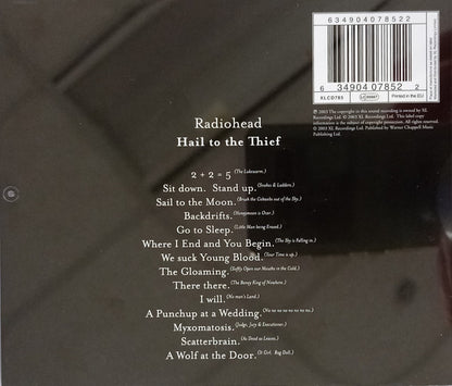 Radiohead : Hail To The Thief (CD, Album, RE)