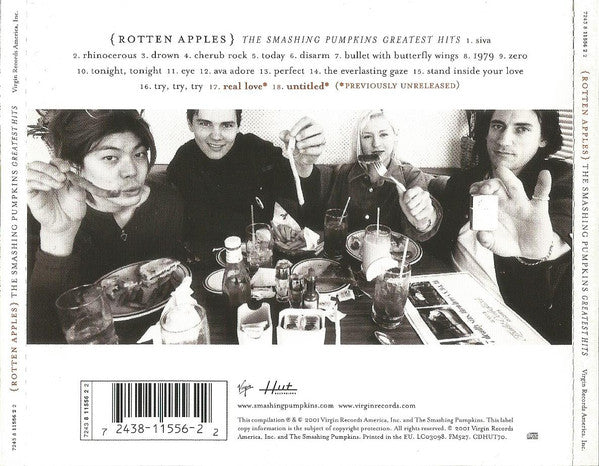 The Smashing Pumpkins : {Rotten Apples} Greatest Hits (CD, Comp, RP)